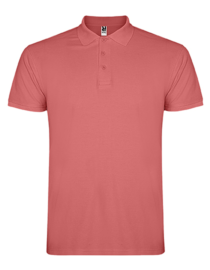 Roly - Men´s Star Poloshirt - Chrysanthemum Red 262