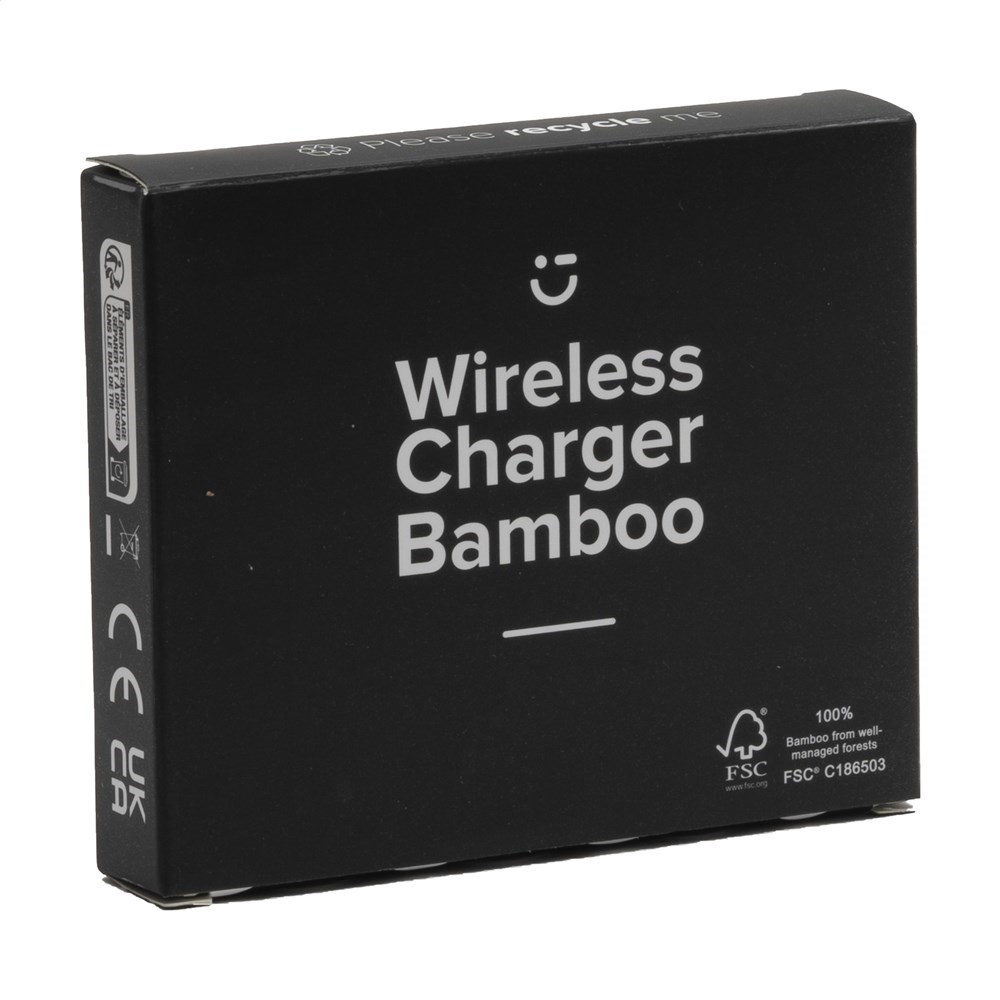 Bamboo Wireless Charger 15W tradloses Ladegerät