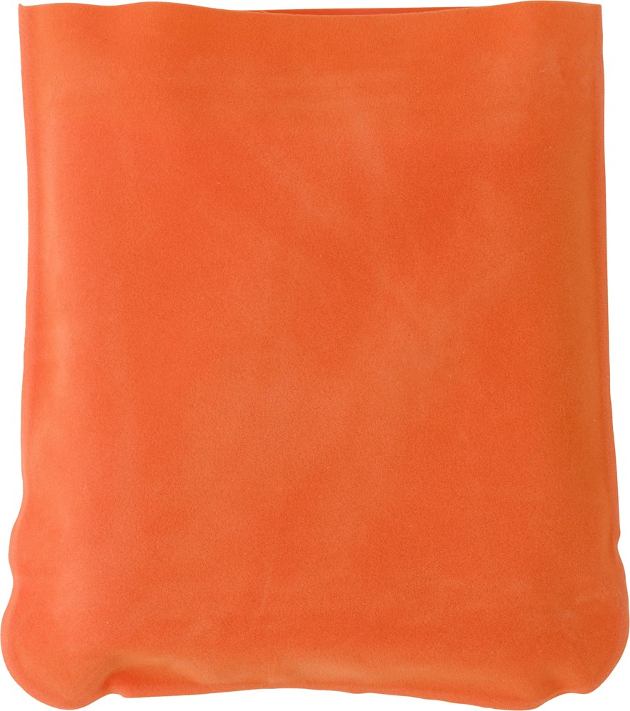 Aufblasbare Nackenstützeinklusive Hülle aus PVC Stanley - orange