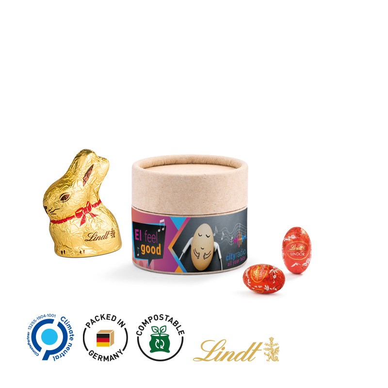 Papierdose Eco Mini, Lindt Mischung