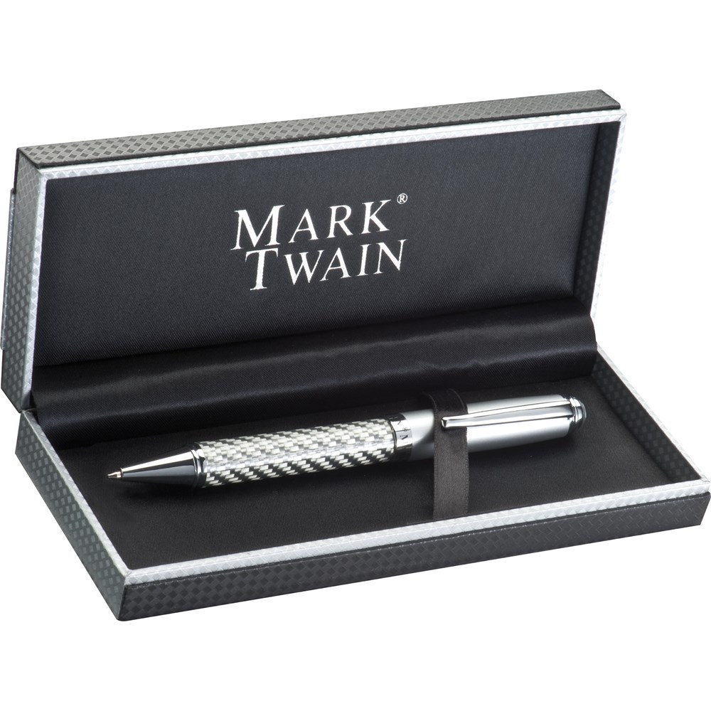 Mark Twain Kugelschreiber aus Metall AURORA