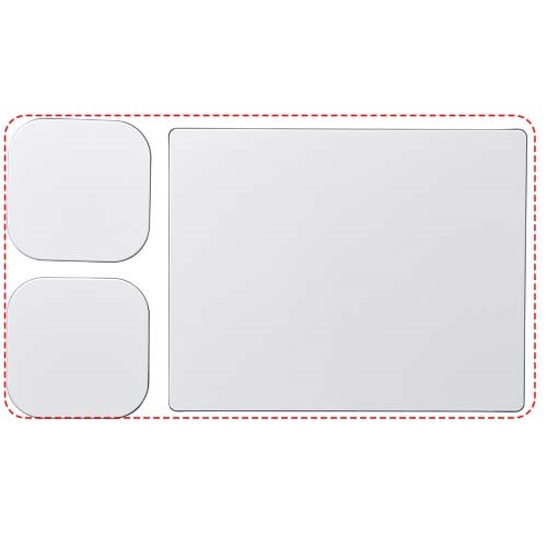 Brite-Mat® Mousepad- und Untersetzer-Set 3