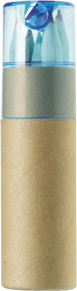 Buntstifte-Set , 6-tlg. Libbie - hellblau
