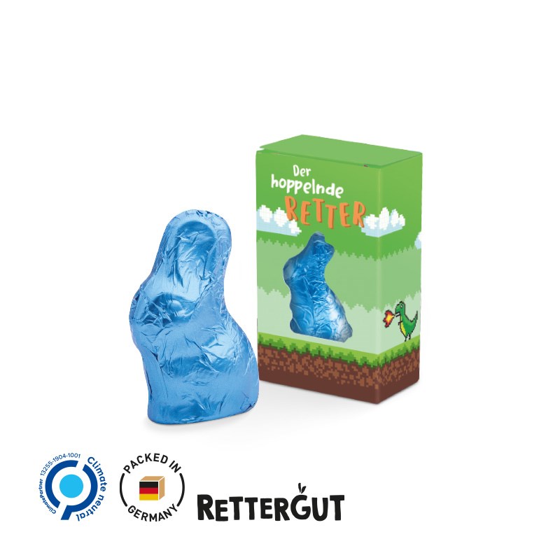 Rettergut Osterhase Mini in Werbebox