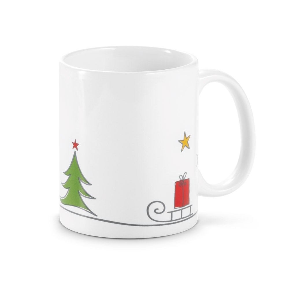 ANCELLE. Weihnachtliche Tasse