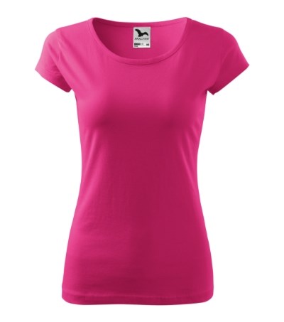 T-Shirt Damen Pure purpur