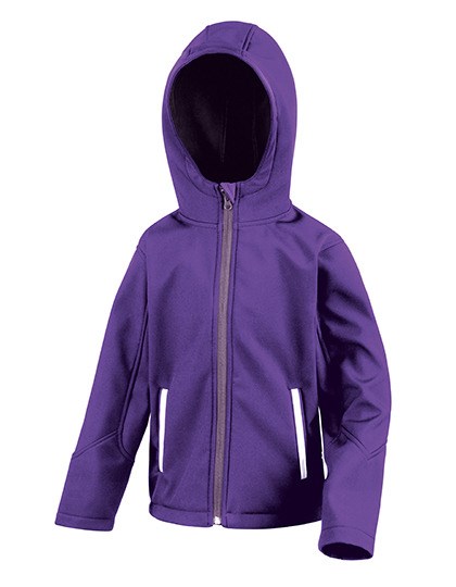 Result Core - Junior TX Performance Hooded Soft Shell Jacket